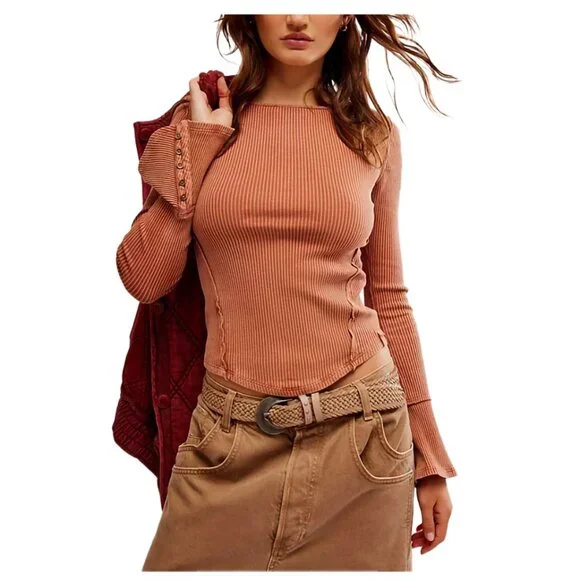 NWT Free People Women's Soul Sister Layering Top S - Picture 2 of 11